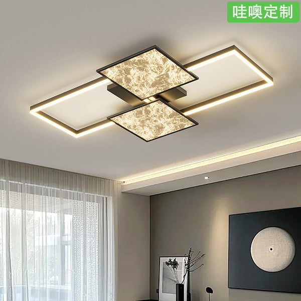 [Wow] 2025 new main light modern simple cloud light luxury high-end restaurant bedroom lighting whole house
