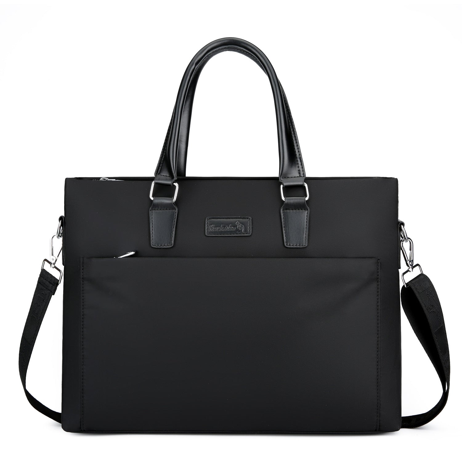 New Men's Fashion Oxford Cloth Portable Business Briefcase Casual Large Capacity Meeting Bag Bag Computer Bag