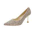 French crystal wedding shoes for women, new autumn 2024 bridal shoes, convertible high heels for wedding dress, bridesmaid sequin shoes