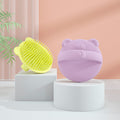 Baby shampoo brush silicone comb - gentle cleansing for newborns & infants - essential bathing & hair washing tool