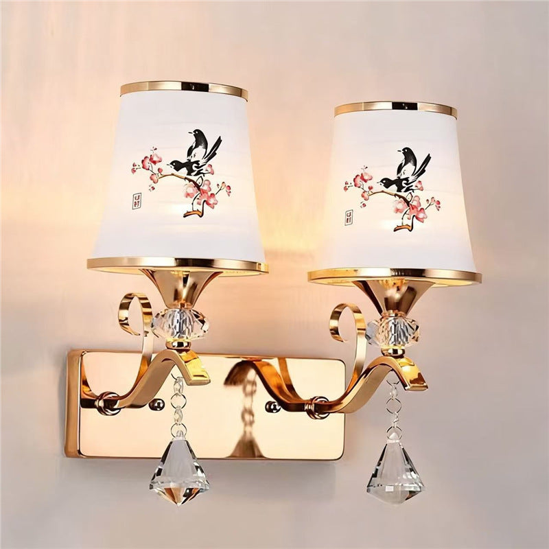 Bedside double head lamp bedside wall lamp living room room bedside lamp wall hanging lamp wall wall mounted restaurant bedroom hotel