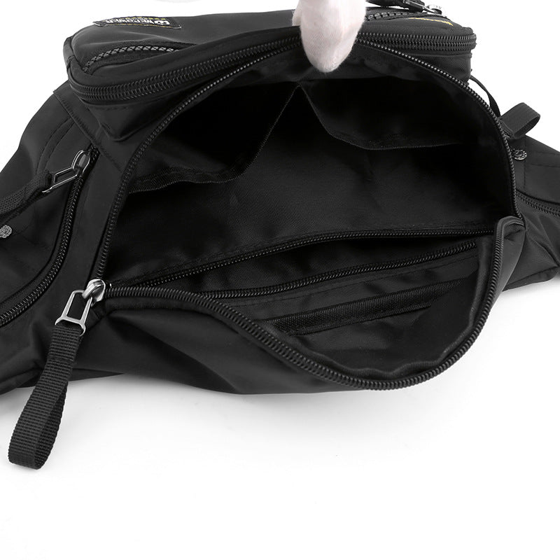 Factory wholesale new breast bag men's messenger bag outdoor running fanny pack multi-functional large-capacity shoulder bag