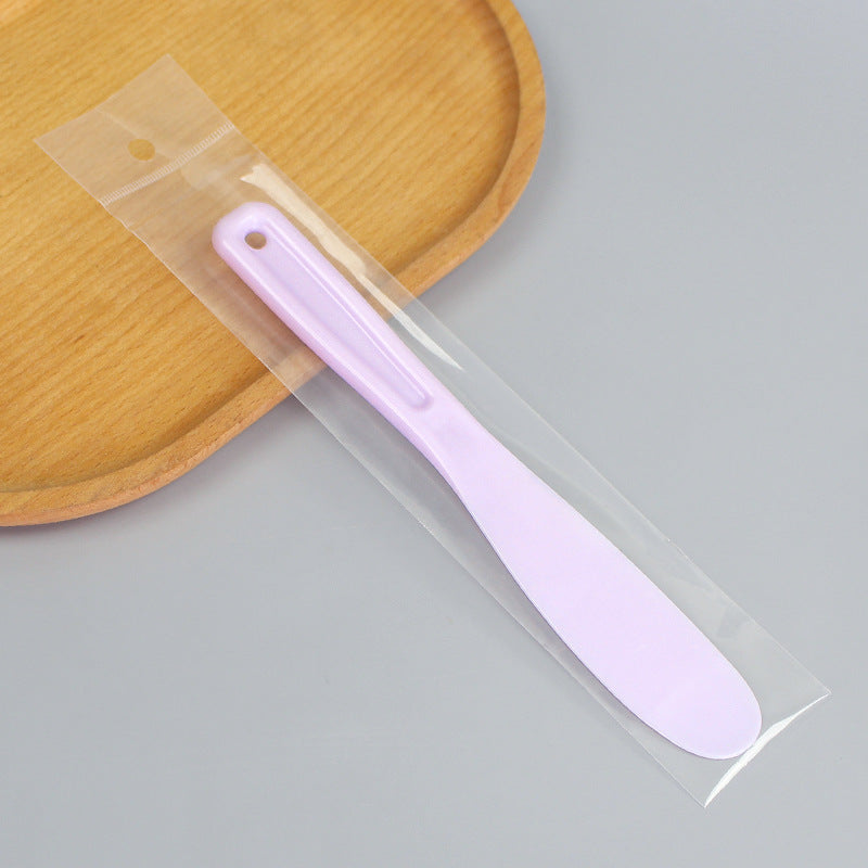 Beauty tpr imitation silicone mask bowl soft mask bowl stick silicone bowl mixing stick pp beauty worker