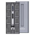 Rechargeable electric screwdriver - cordless, compact, mini, multi-function, automatic screwdriver tool set for home use