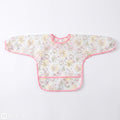 Kidslong sleeveswaterproof smock eating bib infant anti-dirty clothing food supplement apron children's painting waterproof rice pocket