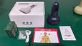 Electric meridian brush, universal abdominal rubbing instrument, belly rubbing handy gadget, abdominal massager, pulse dredging, scraping and heating