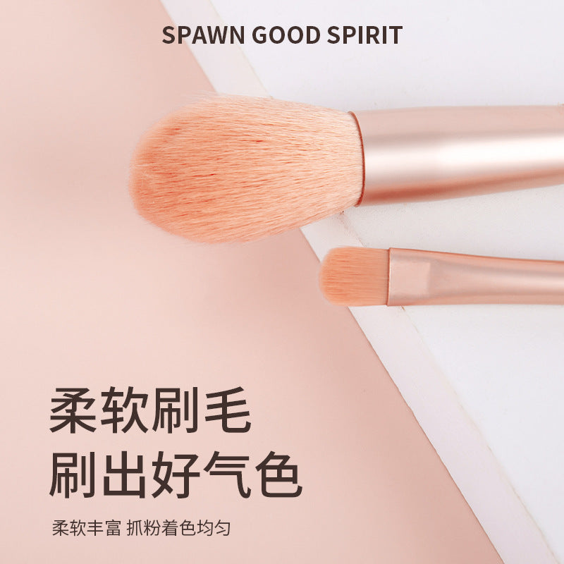 Keqi five-in-one makeup brush beauty tool eye brush portable eye shadow set brush wholesale excellent makeup cosmetics