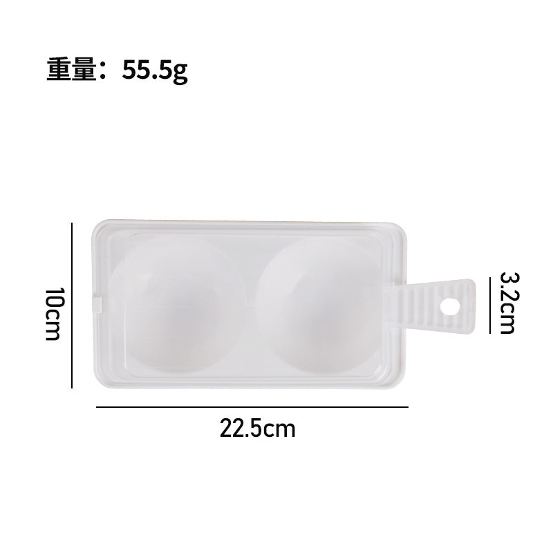 Special egg steamer for microwave oven, omelette maker, soft-boiled egg mold, poached egg steamer, egg bowl, poached egg