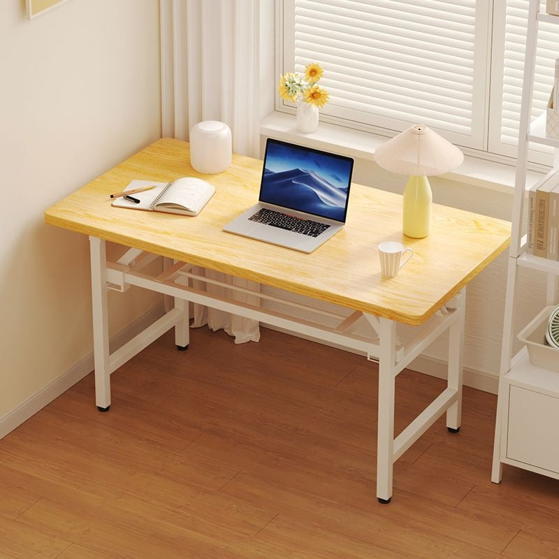 Foldable computer desk desktop desk casual modern home office table bedroom simple study table writing desk