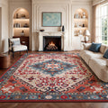 Carpet living room foldable cross-border  persian washed imitation cashmere retro easy-care household bedside mat