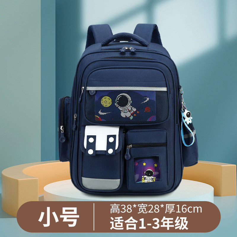 capibala school bag for primary school students, boys in grades 1-3 to 6, large capacity cute capybara stain-resistant backpack