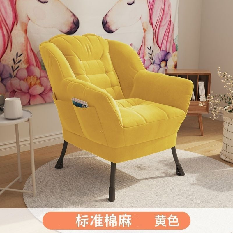 Beanbag chair single sofa chair dormitory lazy chair computer chair for home bedroom balcony lounge chair girl makeup chair