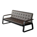 Reception sofa and coffee table set - minimalist style for waiting areas, lounges, and office spaces