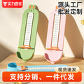 Kids' foot measuring device - baby foot measurer - universal shoe size chart for home use - accurately measures insole length