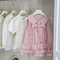 Baby girl bowknot tank dress - new  summer collection - versatile dress for toddlers and young children - korean style princess dress