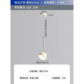 Original niche style designer scandinavian restaurant chandelier creative bar multi-angle rotate single-head bedroom bedside chandelier