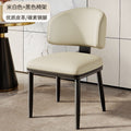 Italian normcore dining chair scandinavian chair modern casualfor home back chair accessible luxury dining table chair upholstered chair
