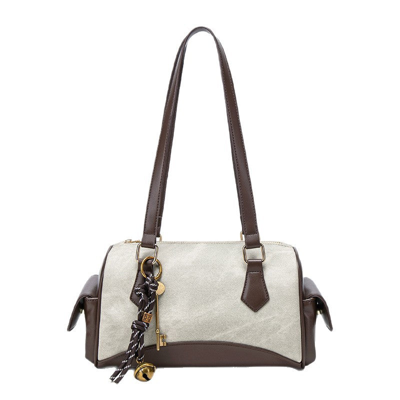 Luxury handbag 2025 new retro small square bag versatile instagram style high-end women's trendy fashion shoulder bag