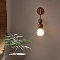 Used solid wood wall lamp japanese style room bedroom minimalist living room background wall light walnut bedside home pendant light