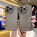 Suitable for apple 17promax transparent mobile phone case iphone16tpu anti-fall 15 space all-inclusive 13 protective cover