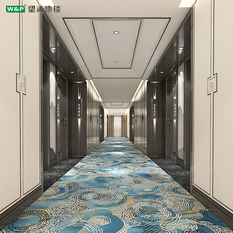 Hotel corridor aisle carpet banquet hall personalizedthickened fireproof b1 carpet conference hall carpet carpet