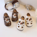 Ready-to-ship girls' non-slip sandals: stylish bowknot, cartoon, and pearl princess sandals for baby girls