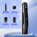 Fully automatic fingerprint lock for home security doors, smart door lock with remote video intercom, electronic smart lock - wholesale from manufacturer