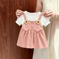 Girls' summer dress, baby clothes, little girl, baby girl,  lightweight, stylish, cute, and adorable dress