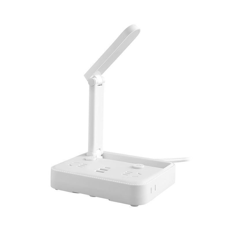 Socket reading desk lamp - plug-in eye protection study light for students, dorm room bedside lamp, bedroom night light for sleep