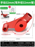Manual pipe bender - your go-to tool for bending copper, iron, galvanized steel, and kbg/jdg conduit. perfect for electricians!
