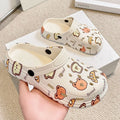 2025new arrival high heels summer clogs for women outwearthick solecute student popular home fashion toe cap sandals