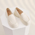 Thick sole preppy british style loafers women's 2025 new spring and autumn slip-on mary jane loafers flats