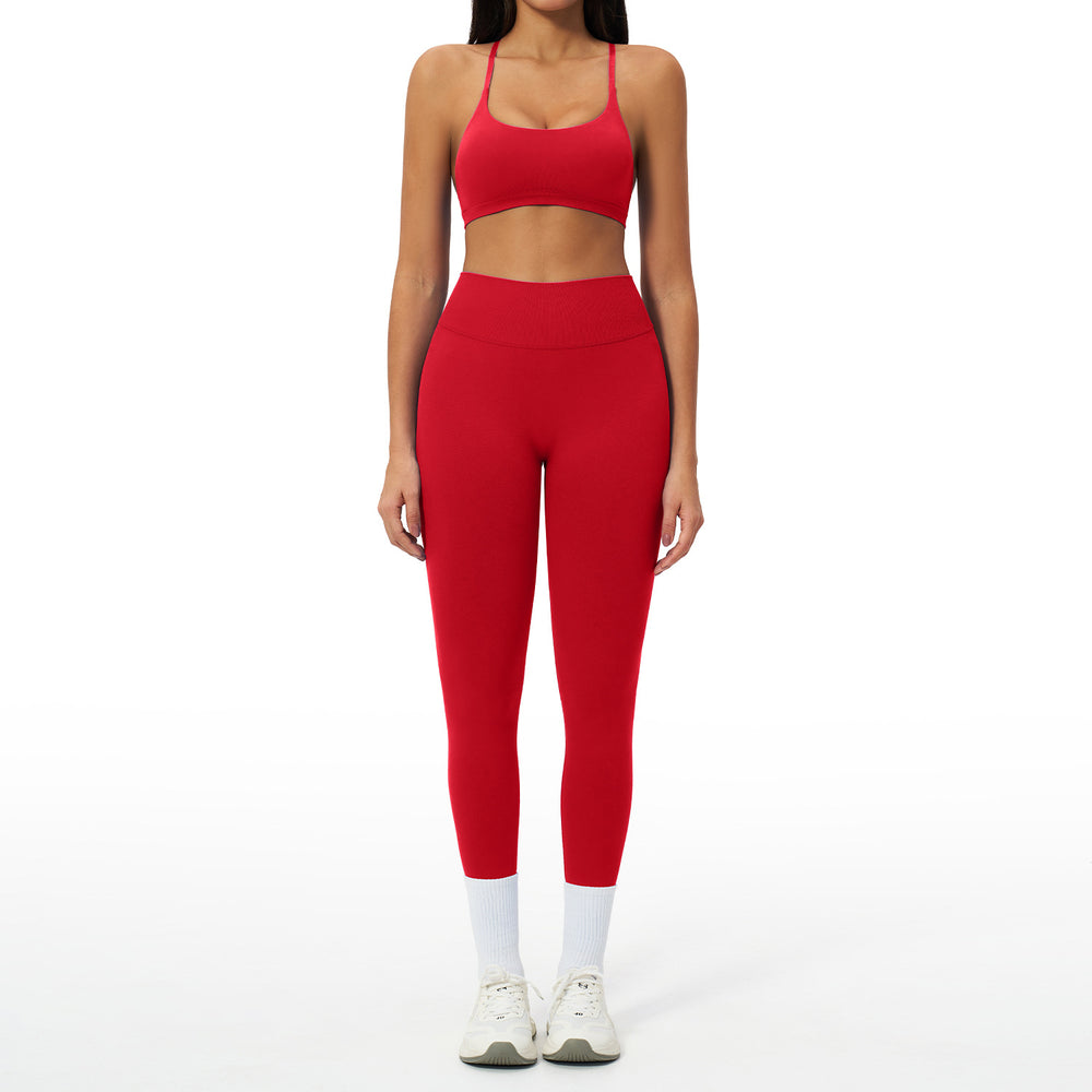 Seventy billion seamless yoga suit women's tight quick-drying suit outdoor casual sports running fitness suit 7790