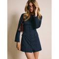 fashion  autumn new arrivalretrofrenchstripesfashionelegantsilmelegancedress