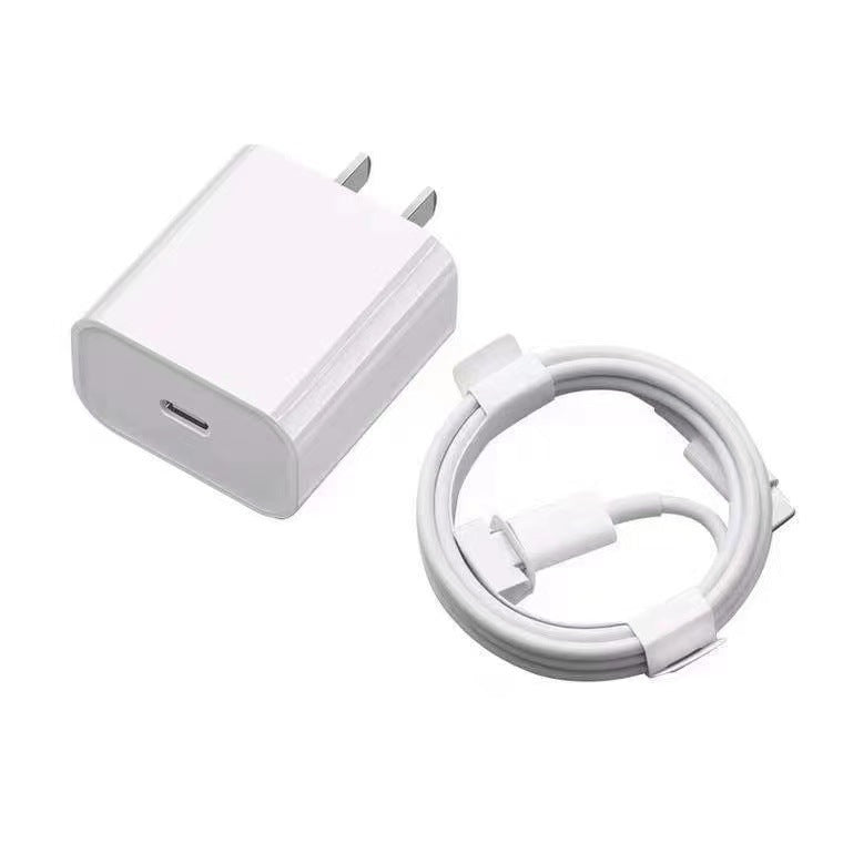 True pd fast charging 30w charging head fast charging cable suitable for apple 15 charger 3c certified pd30w charger set