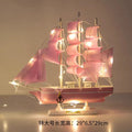 Pink sailboat king size