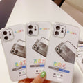 Suitable for apple 15pro straight edge king transparent mobile phone case iphone 13 all-inclusive anti-fall fine hole tpu protective cover xr