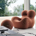 Mom's embrace sofa chair light luxury single cross-border casual sofa designer creative popular lazy sofa