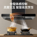 Range hood, large suction, top and side double suction, kitchen rental room exhaust and smoke exhaust machine, 2025 new arrival oil and fume separation