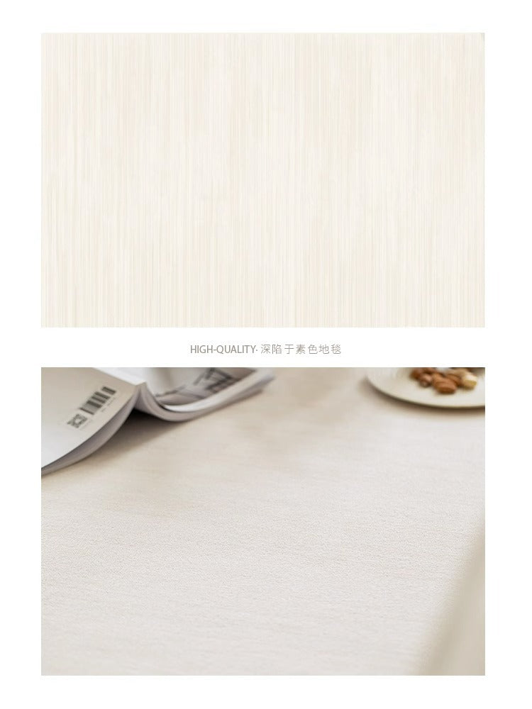 Minimalist living room rug, bedroom bedside mat, large area floor covering, full coverage sofa and coffee table pad, light luxury high-end floor mat