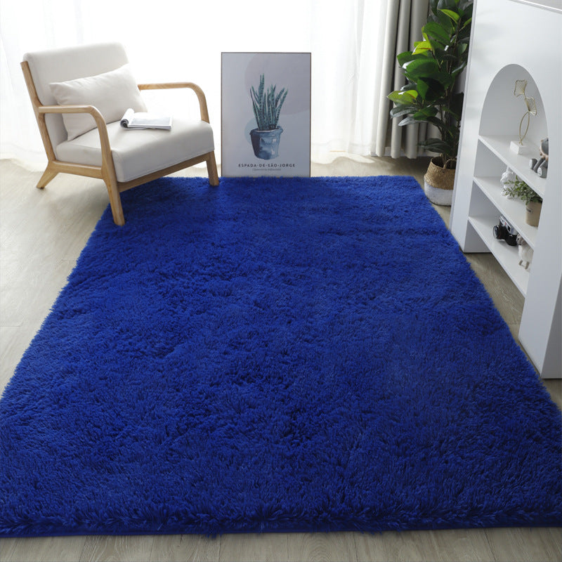 In stock supply thick washable silk stuffed blanket floor mat bedroom living room carpet floor mat bay window mat patchwork carpet