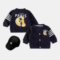 Baby boy's spring/autumn jacket - infant cardigan, boys' spring outfit,  new spring collection, baby's first birthday jacket