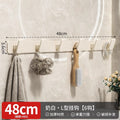 Creamy white, heavy-duty, 6-hook