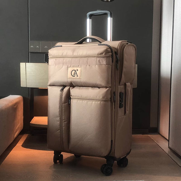 trolley case 28-inch box, suitcase, women's 24-inch Oxford cloth waterproof suitcase, student lightweight 20-inch boarding case
