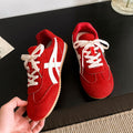 2026 german army trainers (gats) women's versatile new spring/autumn retro agnes flats - slimming casual sneakers