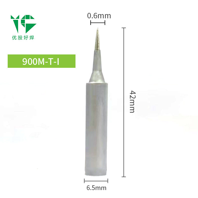 936 matte soldering iron head lead-free soldering table soldering iron nozzle frosted chrome iron head 60w internal heating 900M Luo iron head customization