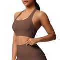 new arrival yoga brushed vest sports intimatesbubble wrap high-strength pilates running fitness yoga clothes