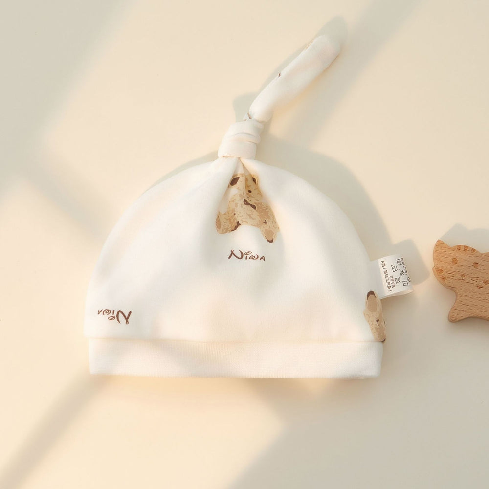 Babylon newborn baby pure cotton double-layer beanie - adorable, super cute, new lightweight style, unisex baby pullover hat