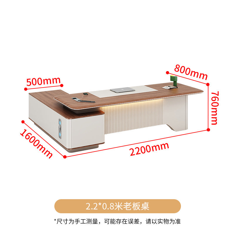 Saint li boss desk president chairman office desk classy executive desk manager office desk desk and chair set