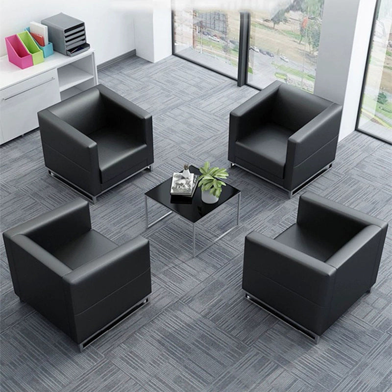 4s store office sofa customer business reception area reception room showroom negotiation small single three-person sofa